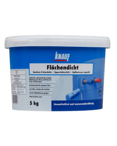 Суміш Knauf Flachendicht, каучуко-бітумна (5кг) 