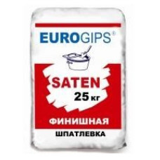Шпаклівка Eurogips Satengips, фінішна (25кг)