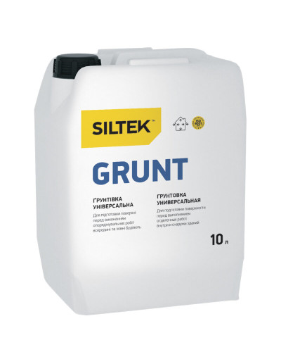 Ґрунтовка універсальна Siltek Grunt, 10 л 
