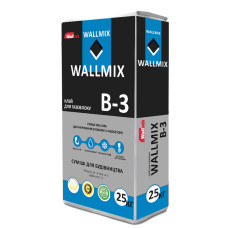 Клей Wallmix B-3 для газоблоку 25 кг