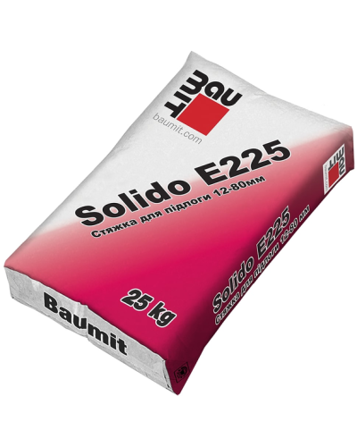 Стяжка для підлоги Baumit Solido E225, 25 кг 