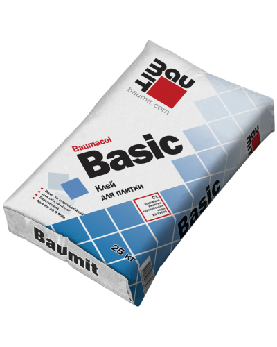 Клей для плитки Baumit Basic, 25кг