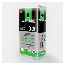 Стяжка Wallmix Д-20 25 кг для підлоги 10-80 мм