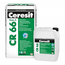 Ceresit CR 66 Гідроізоляційна суміш двокомпонентна , 17,5 кг+5л
