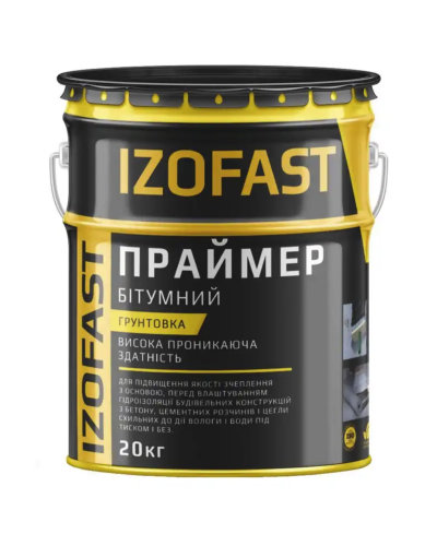 Мастика бітумно-полімерна IZOFAST 20 кг