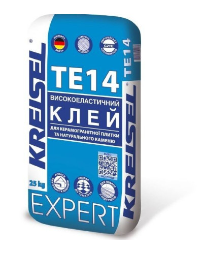 Клей для плитки Kreisel TE-14 Expert еластичний, 25 кг